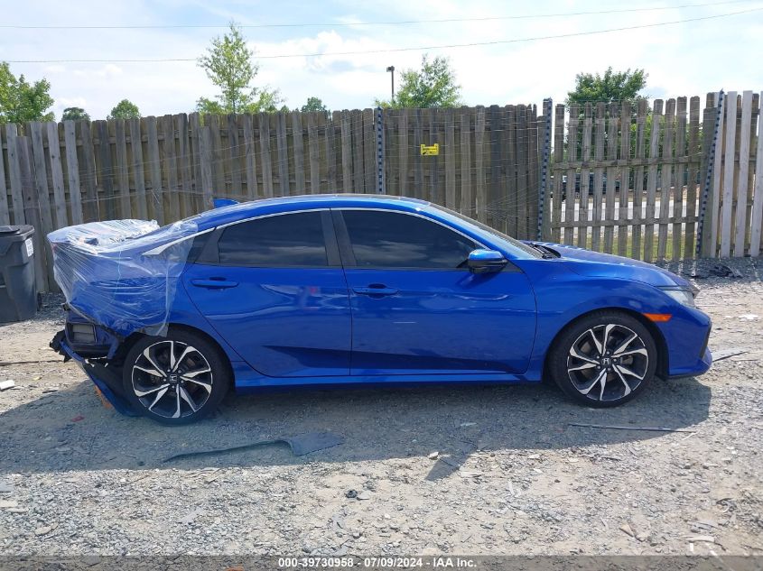 2019 Honda Civic Si VIN: 2HGFC1E57KH701274 Lot: 39730958