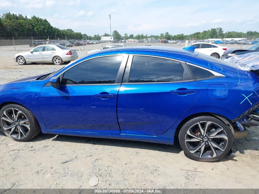 2019 Honda Civic Si VIN: 2HGFC1E57KH701274 Lot: 39730958