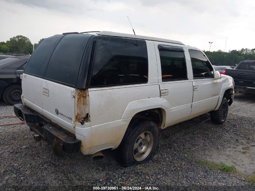 2000 Cadillac Escalade Standard VIN: 1GYEK63R9YR210417 Lot: 39730961