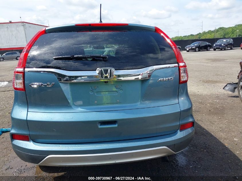 2015 Honda Cr-V Ex VIN: 2HKRM4H51FH689142 Lot: 39730967