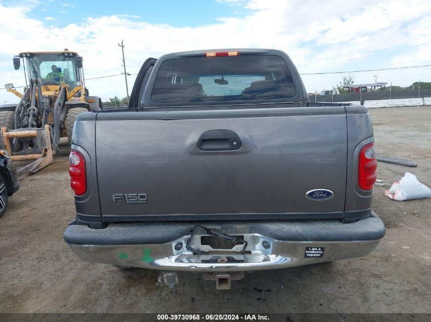 2002 Ford F-150 Lariat/Xlt VIN: 1FTRW08L72KB83294 Lot: 39730968