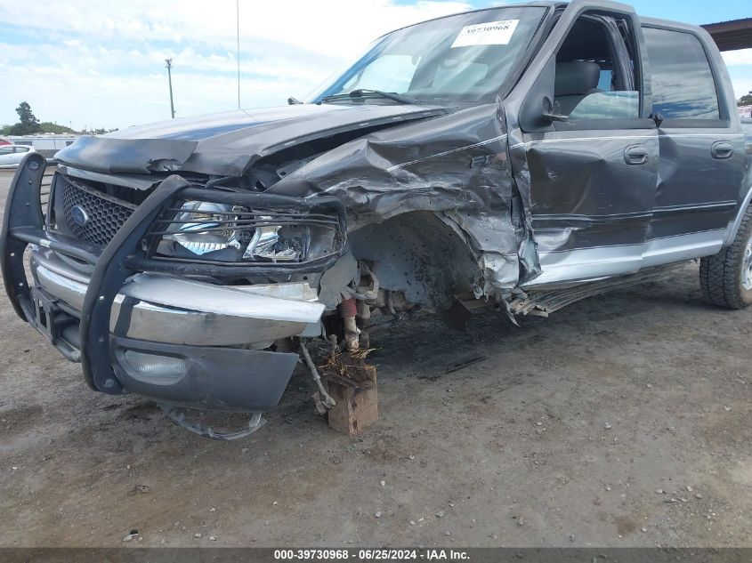 2002 Ford F-150 Lariat/Xlt VIN: 1FTRW08L72KB83294 Lot: 39730968