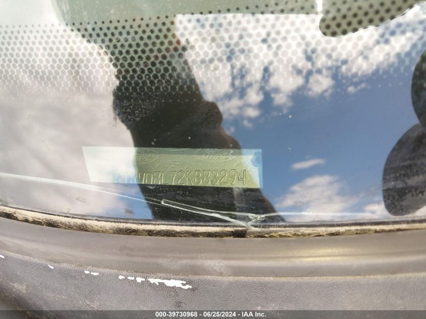 2002 Ford F-150 Lariat/Xlt VIN: 1FTRW08L72KB83294 Lot: 39730968