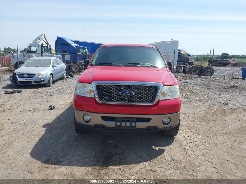 2006 Ford F-150 Fx4/Lariat/Xlt VIN: 1FTPW14V56KC18845 Lot: 39730982
