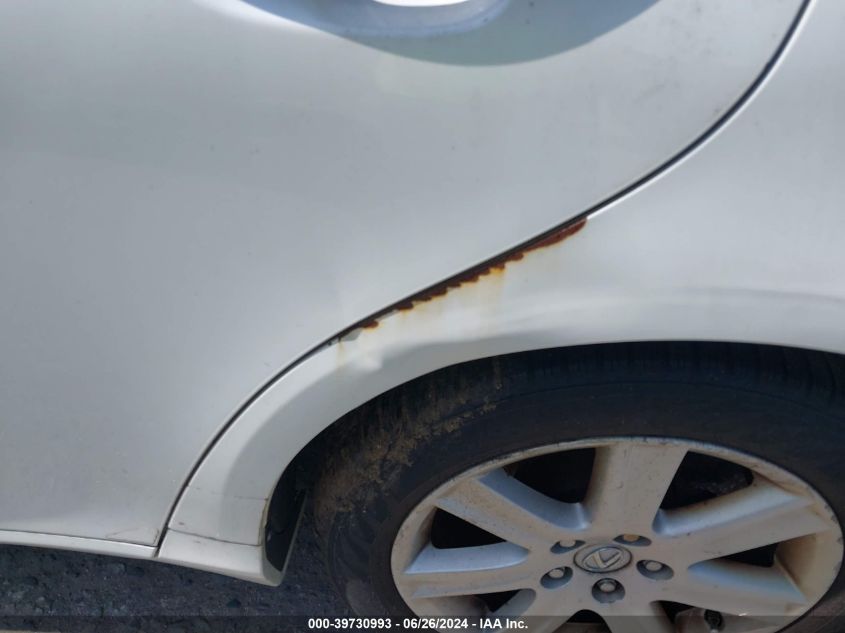 2008 Lexus Es 350 VIN: JTHBJ46G282158646 Lot: 39730993