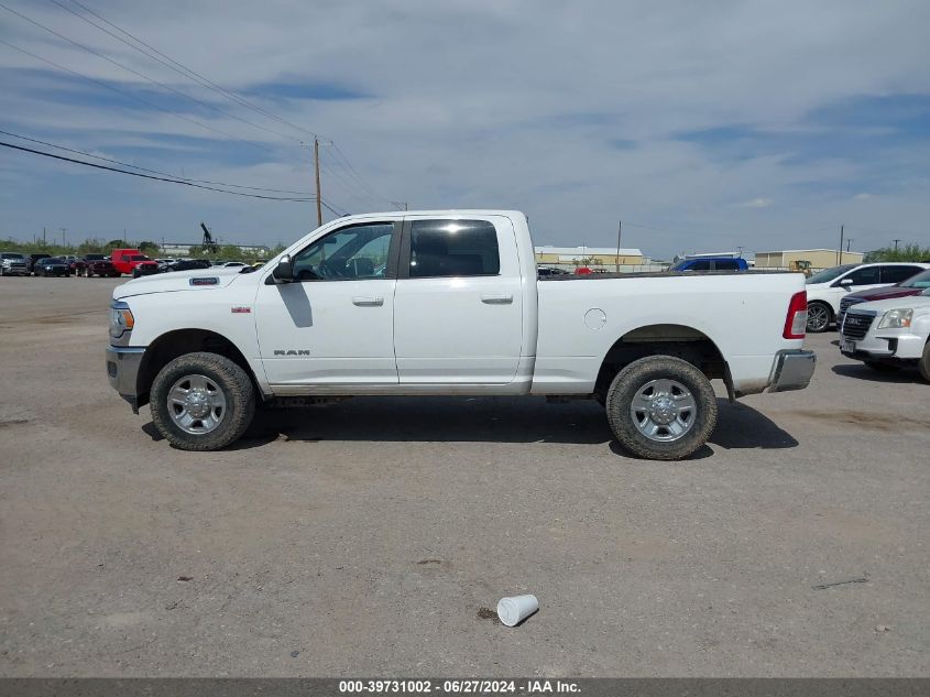 2022 Ram 2500 Big Horn/Lone Star VIN: 3C6UR5DJ7NG119911 Lot: 39731002