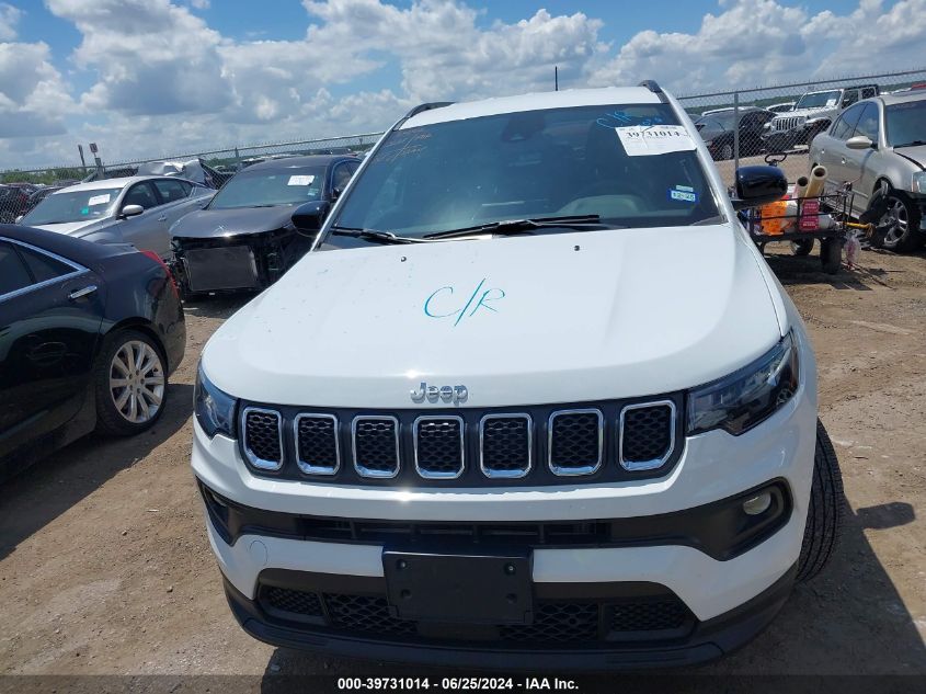 2024 Jeep Compass Latitude 4X4 VIN: 3C4NJDBN4RT604783 Lot: 39731014
