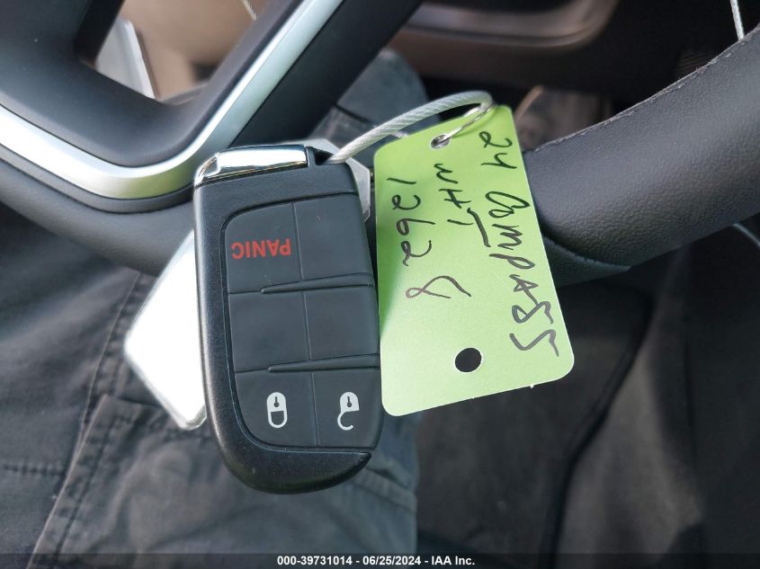 2024 Jeep Compass Latitude 4X4 VIN: 3C4NJDBN4RT604783 Lot: 39731014