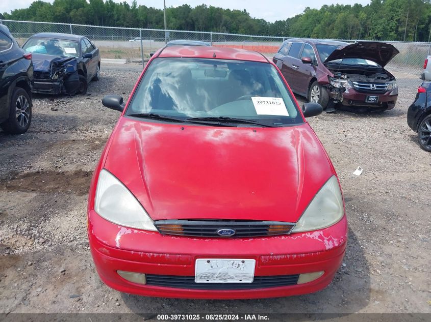 2000 Ford Focus Se VIN: 1FAHP343XYW292209 Lot: 39731025