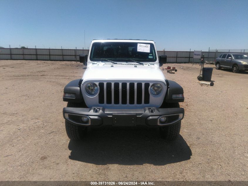2023 Jeep Gladiator Sport S 4X4 VIN: 1C6HJTAG3PL523624 Lot: 39731026