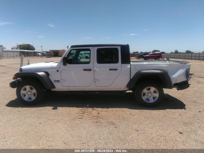 2023 Jeep Gladiator Sport S 4X4 VIN: 1C6HJTAG3PL523624 Lot: 39731026