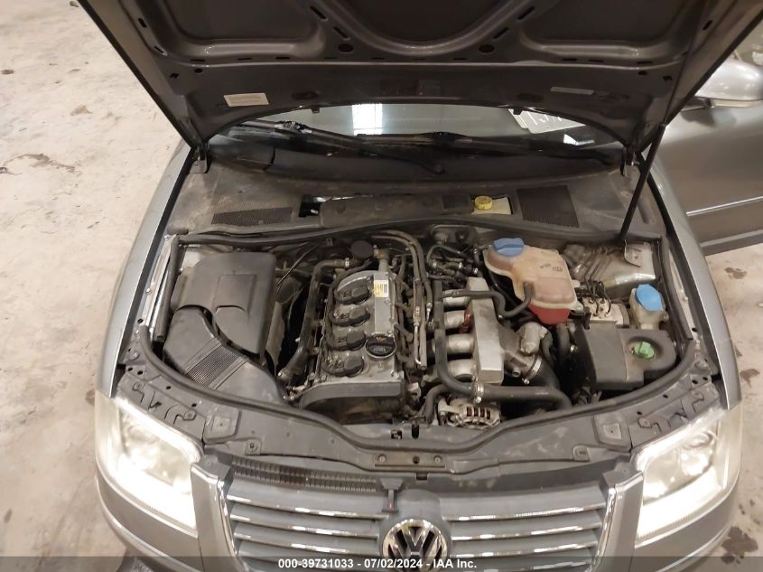 2004 Volkswagen Passat Gls VIN: WVWPD63B64P246177 Lot: 39731033