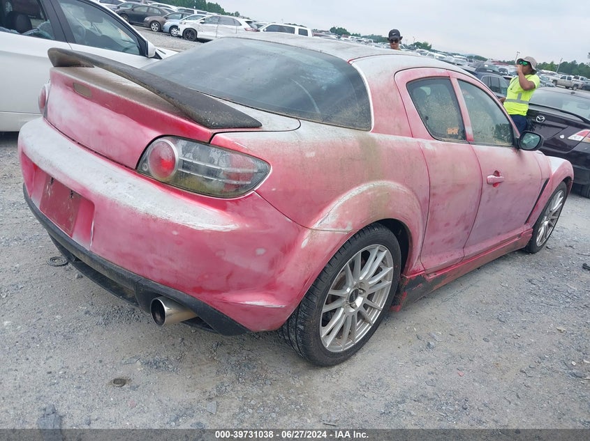 2004 Mazda Rx8 VIN: JM1FE173040112062 Lot: 39731038