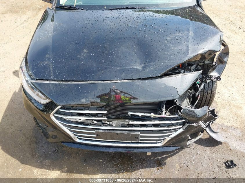 2022 Hyundai Accent Se VIN: 3KPC24A66NE171934 Lot: 39731058