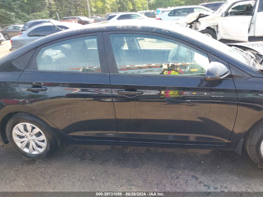 2022 Hyundai Accent Se VIN: 3KPC24A66NE171934 Lot: 39731058