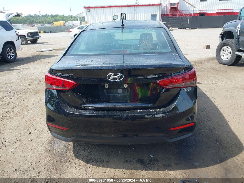 2022 Hyundai Accent Se VIN: 3KPC24A66NE171934 Lot: 39731058