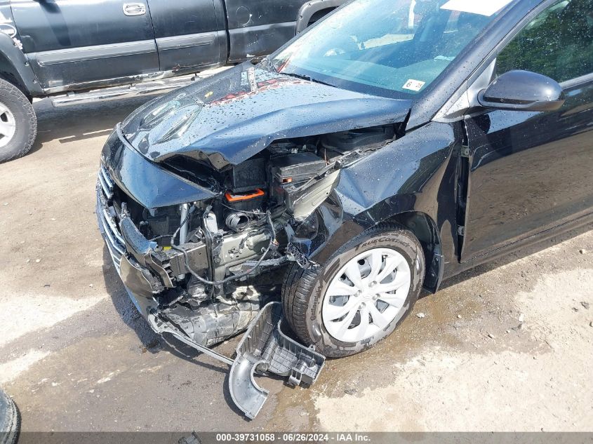 2022 Hyundai Accent Se VIN: 3KPC24A66NE171934 Lot: 39731058