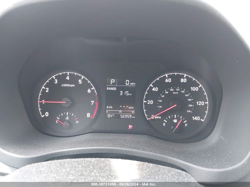 2022 Hyundai Accent Se VIN: 3KPC24A66NE171934 Lot: 39731058