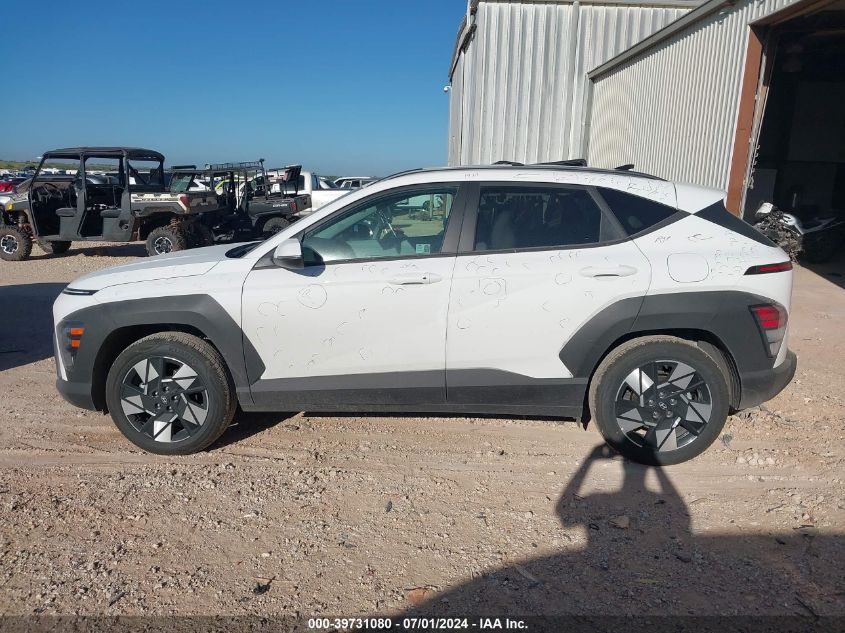 2024 Hyundai Kona Sel VIN: KM8HB3AB5RU144918 Lot: 39731080