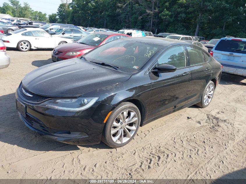 2015 Chrysler 200 S VIN: 1C3CCCBG8FN642739 Lot: 39731105