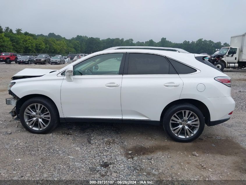 2014 Lexus Rx 350 VIN: 2T2BK1BA3EC248847 Lot: 39731107