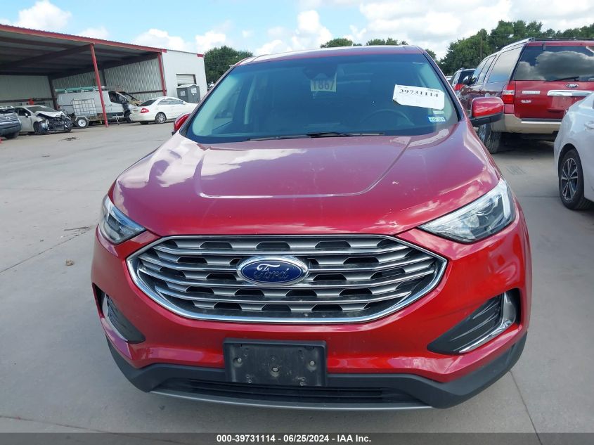 2022 Ford Edge Sel VIN: 2FMPK4J91NBA93819 Lot: 39731114