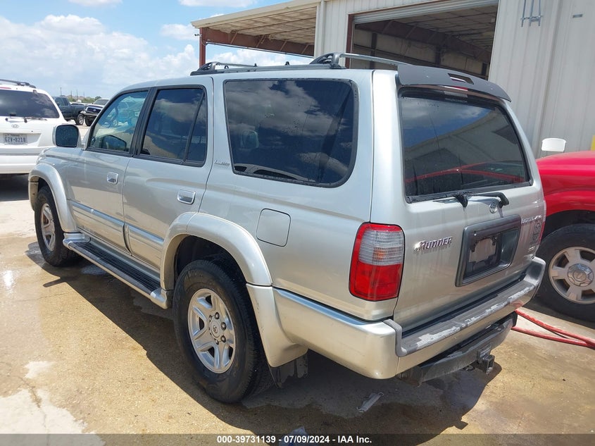 2000 Toyota 4Runner Limited V6 VIN: JT3HN87R6Y9041610 Lot: 39731139