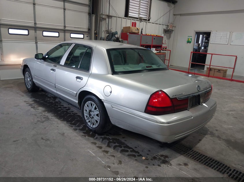 2005 Mercury Grand Marquis Gs VIN: 2MEFM74W85X659845 Lot: 39731152