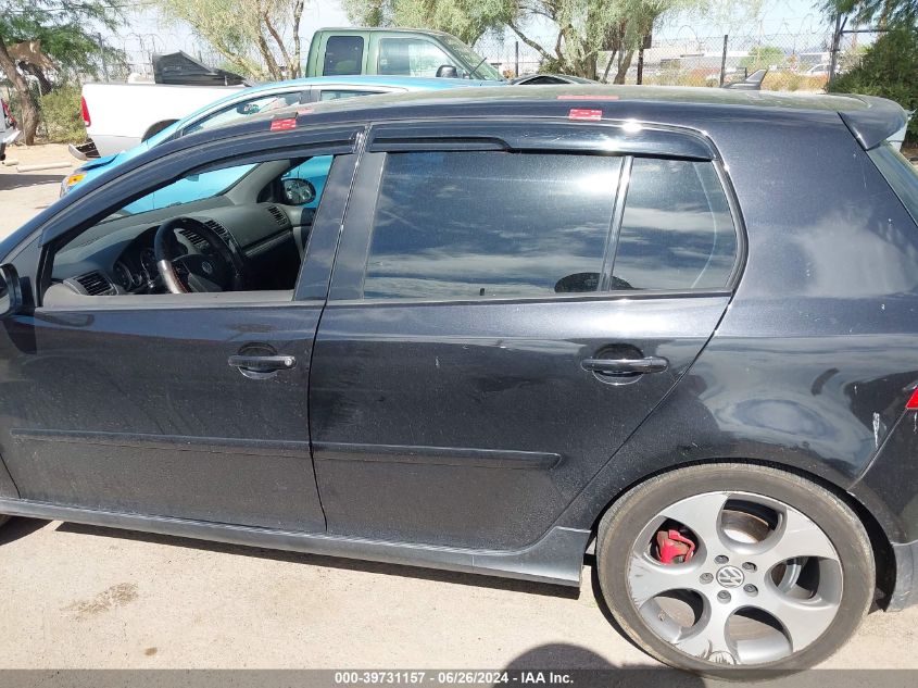 2009 Volkswagen Gti VIN: WVWHD71K79W136054 Lot: 39731157