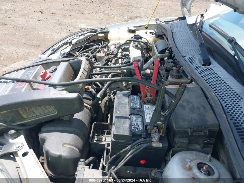 2004 Ford Focus Zts VIN: 1FAFP38Z94W144357 Lot: 39731169