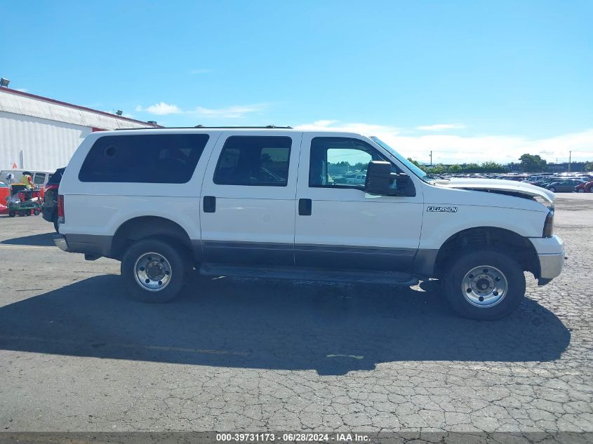 2005 Ford Excursion Xls/Xlt VIN: 1FMNU40P65EA74334 Lot: 39731173