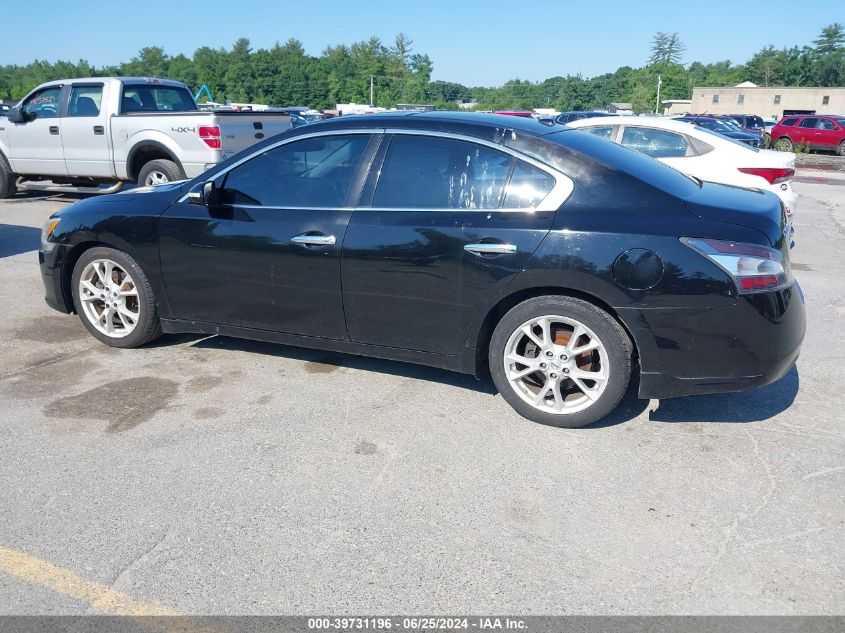 2014 Nissan Maxima 3.5 Sv VIN: 1N4AA5APXEC495247 Lot: 39731196