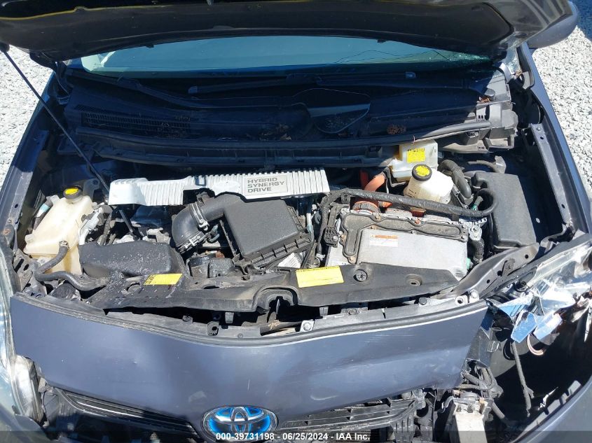 2012 Toyota Prius Three VIN: JTDKN3DU2C1522068 Lot: 39731198