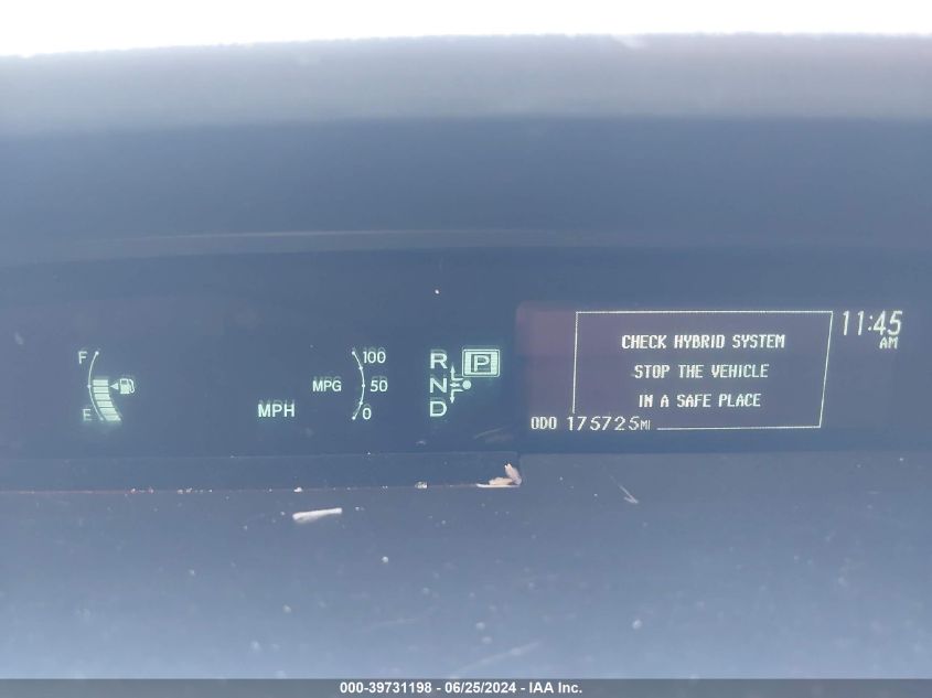 2012 Toyota Prius Three VIN: JTDKN3DU2C1522068 Lot: 39731198