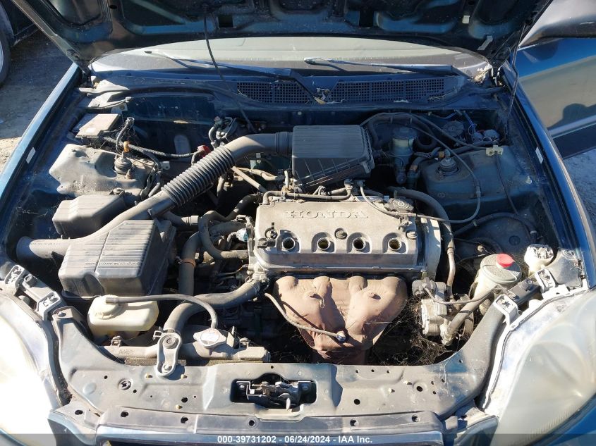 1998 Honda Civic Dx VIN: JHMEJ6620WS006360 Lot: 39731202