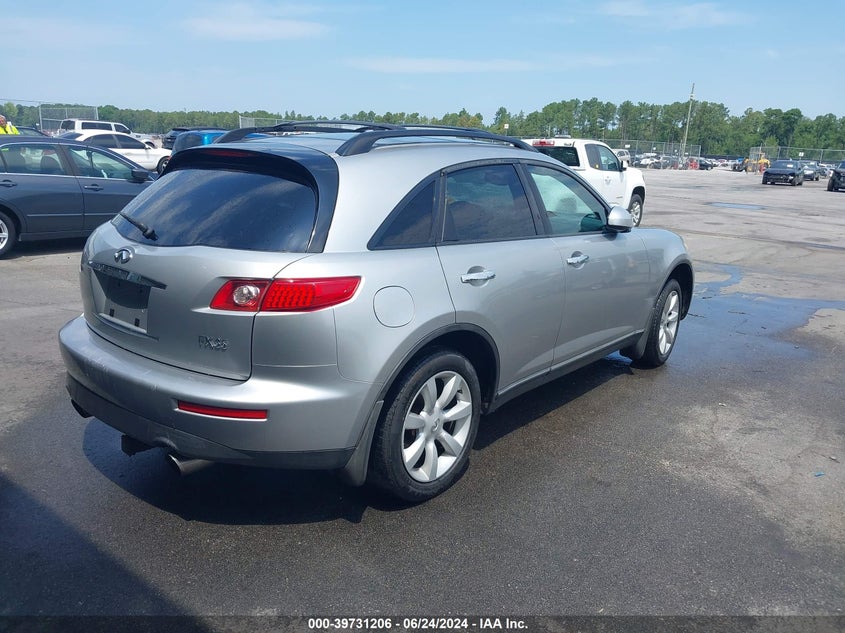 2004 Infiniti Fx35 VIN: JNRAS08W14X214788 Lot: 39731206
