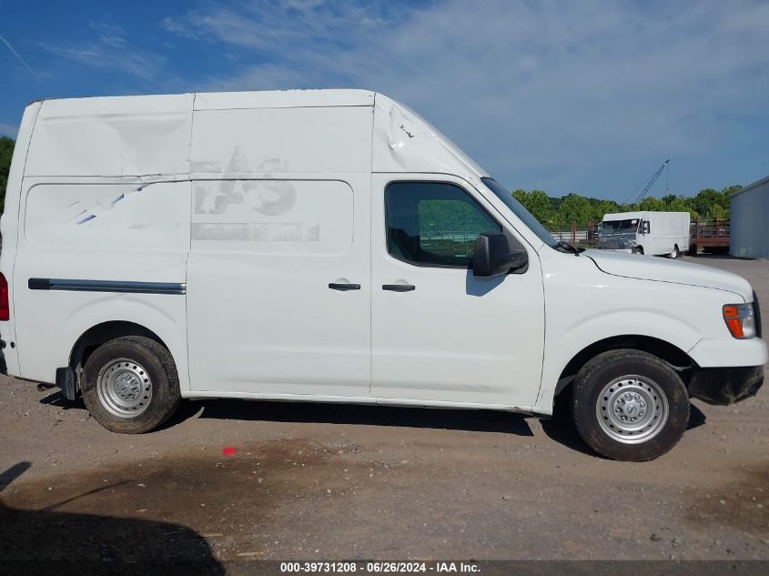 2021 Nissan Nv Cargo Nv2500 Hd S High Roof V6 VIN: 1N6BF0LY5MN810741 Lot: 39731208