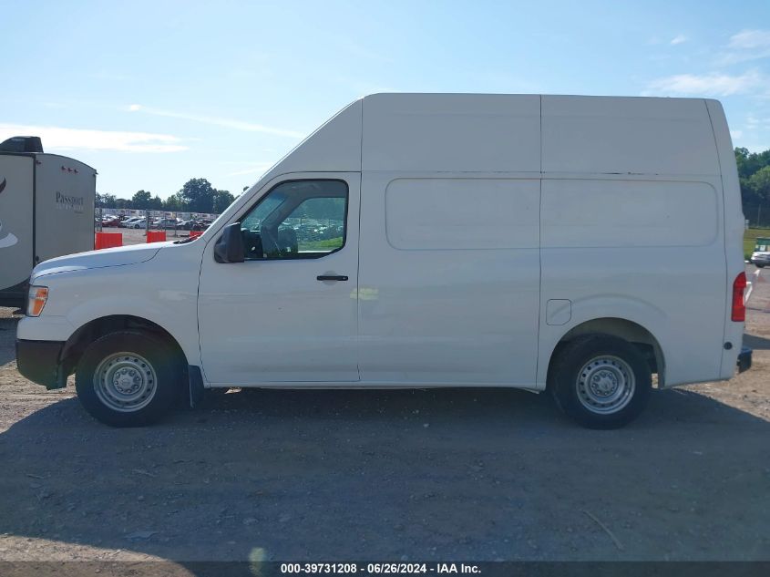 2021 Nissan Nv Cargo Nv2500 Hd S High Roof V6 VIN: 1N6BF0LY5MN810741 Lot: 39731208