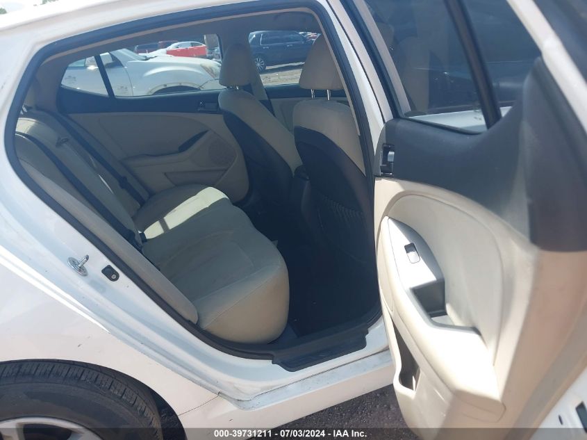 2011 Kia Optima Lx VIN: KNAGM4A7XB5127721 Lot: 39731211