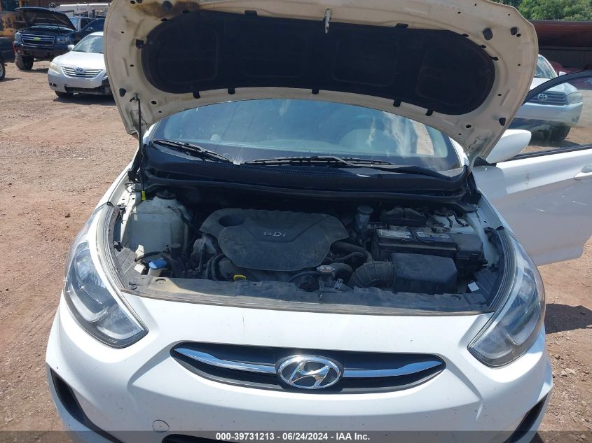 2015 Hyundai Accent Gls VIN: KMHCT4AE4FU838437 Lot: 39731213