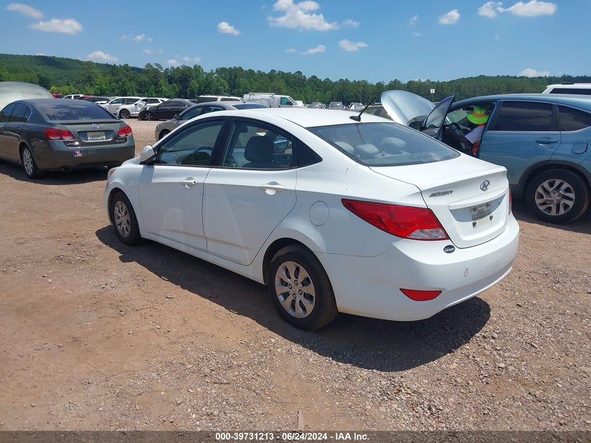 2015 Hyundai Accent Gls VIN: KMHCT4AE4FU838437 Lot: 39731213