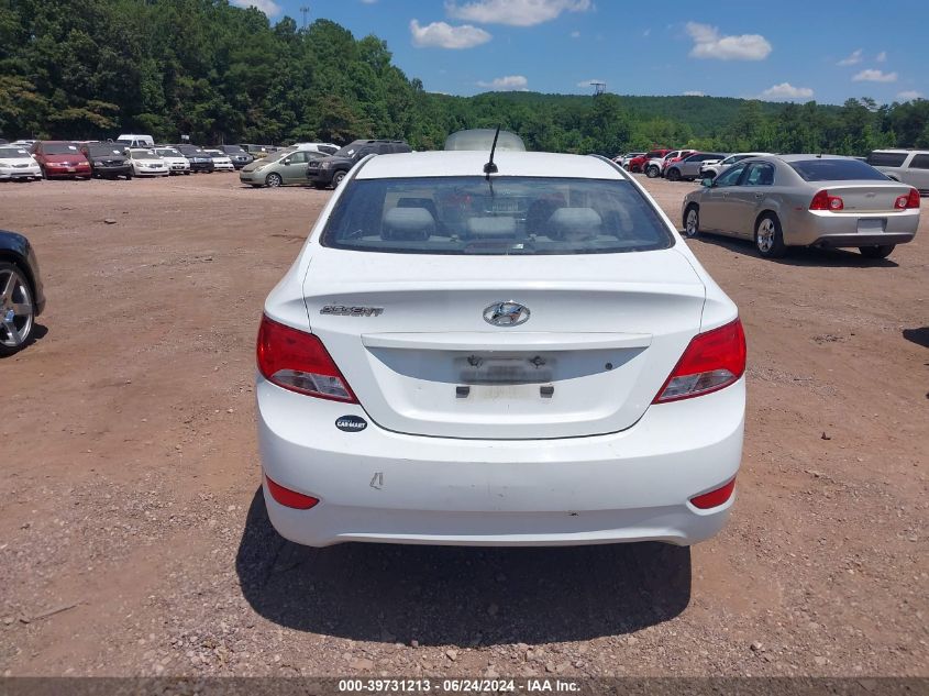 2015 Hyundai Accent Gls VIN: KMHCT4AE4FU838437 Lot: 39731213