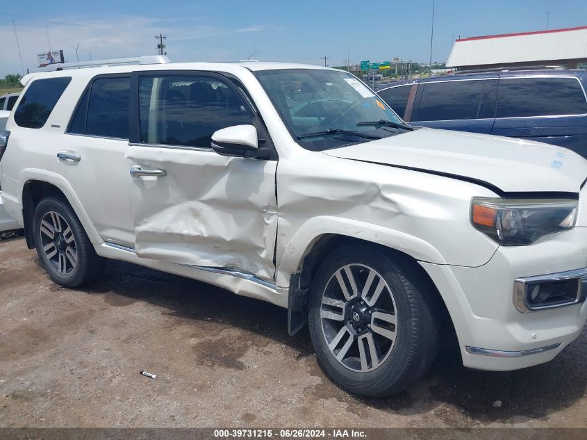 2016 Toyota 4Runner Limited VIN: JTEBU5JR5G5316929 Lot: 39731215