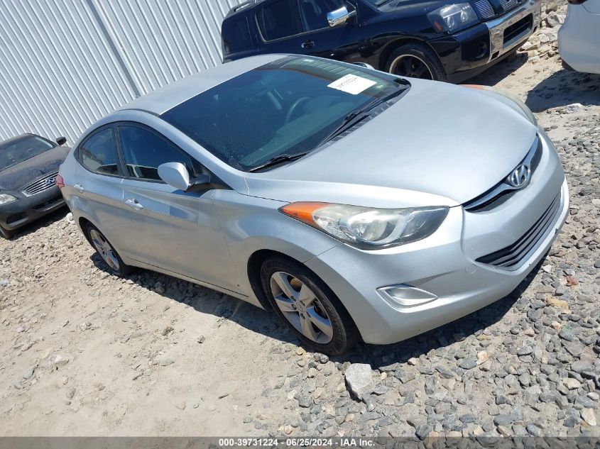 2013 Hyundai Elantra Gls VIN: 5NPDH4AE5DH349739 Lot: 39731224