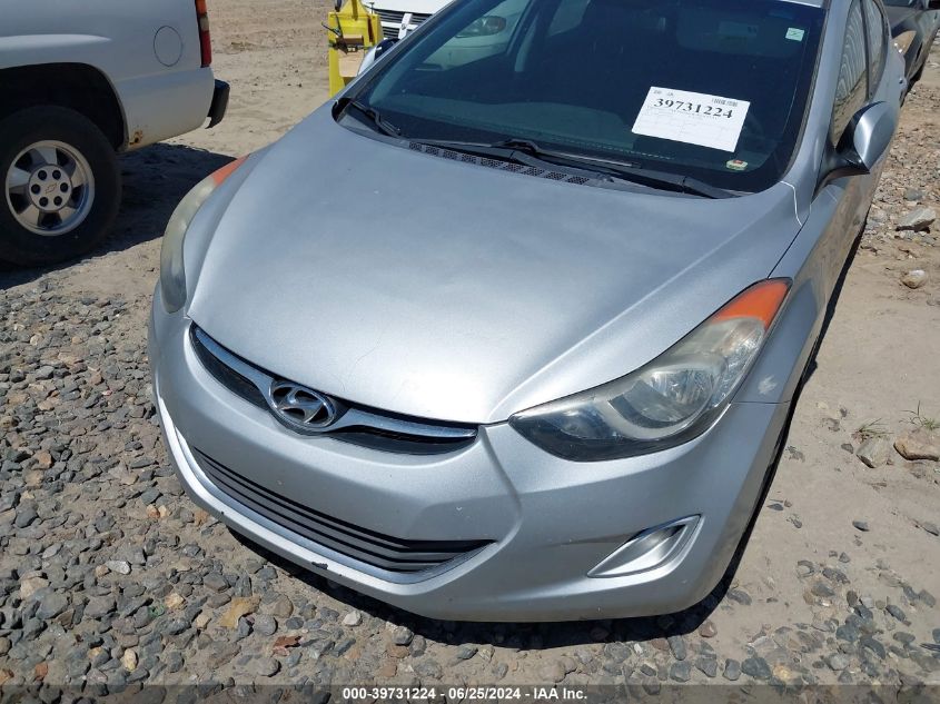 2013 Hyundai Elantra Gls VIN: 5NPDH4AE5DH349739 Lot: 39731224