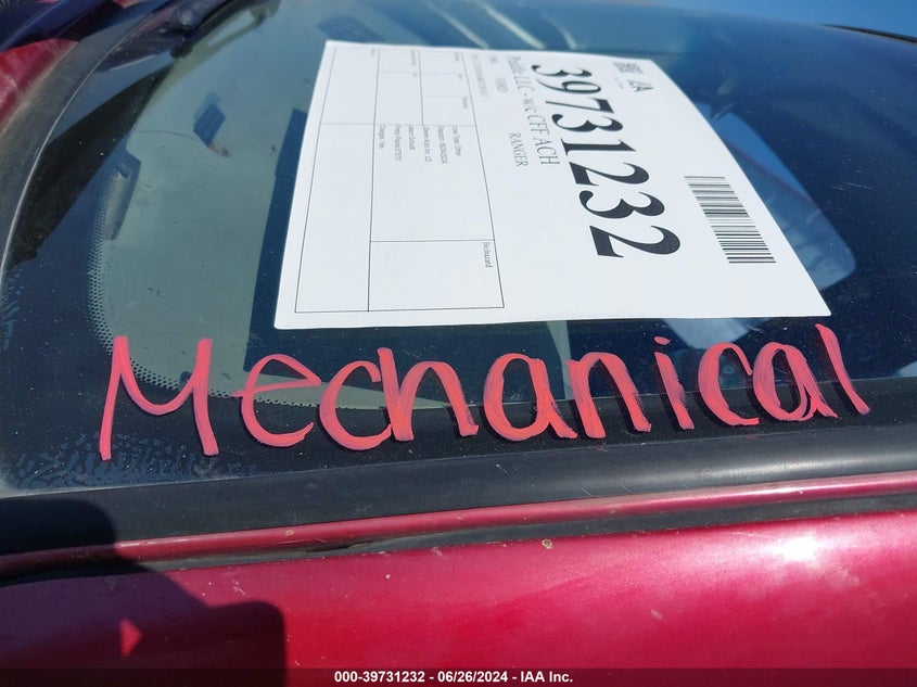 1994 Ford Ranger VIN: 1FTCR10A4RUC81453 Lot: 39731232