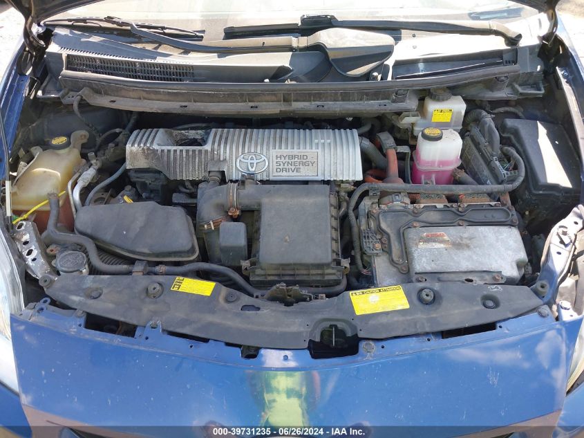 2010 Toyota Prius Iii VIN: JTDKN3DU3A0055844 Lot: 39731235