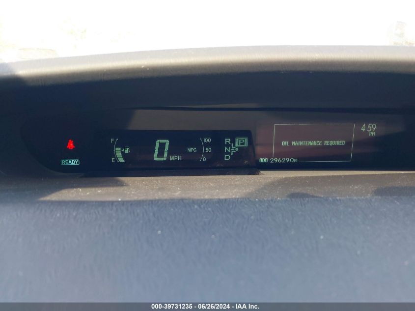 2010 Toyota Prius Iii VIN: JTDKN3DU3A0055844 Lot: 39731235