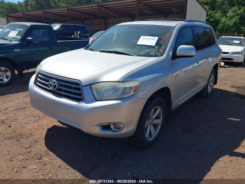 2010 Toyota Highlander Se V6 VIN: 5TDJK3EHXAS030930 Lot: 39731243