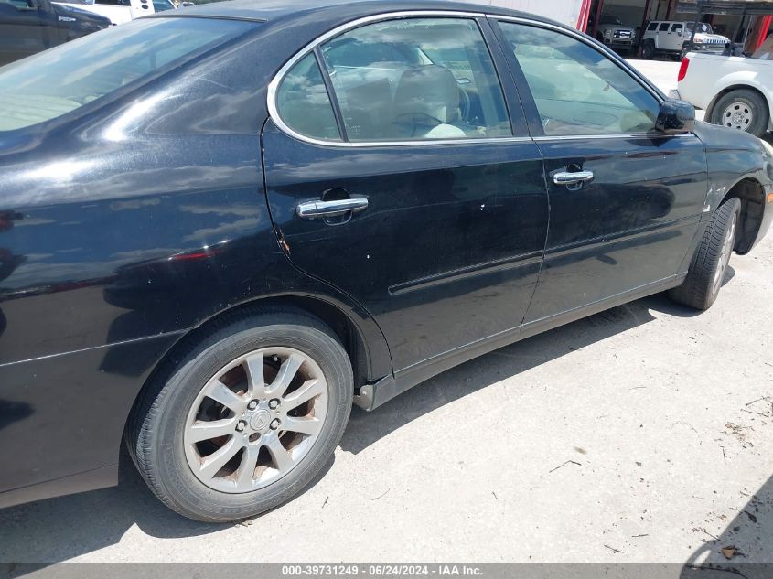 2003 Lexus Es 300 VIN: JTHBF30G530128839 Lot: 39731249